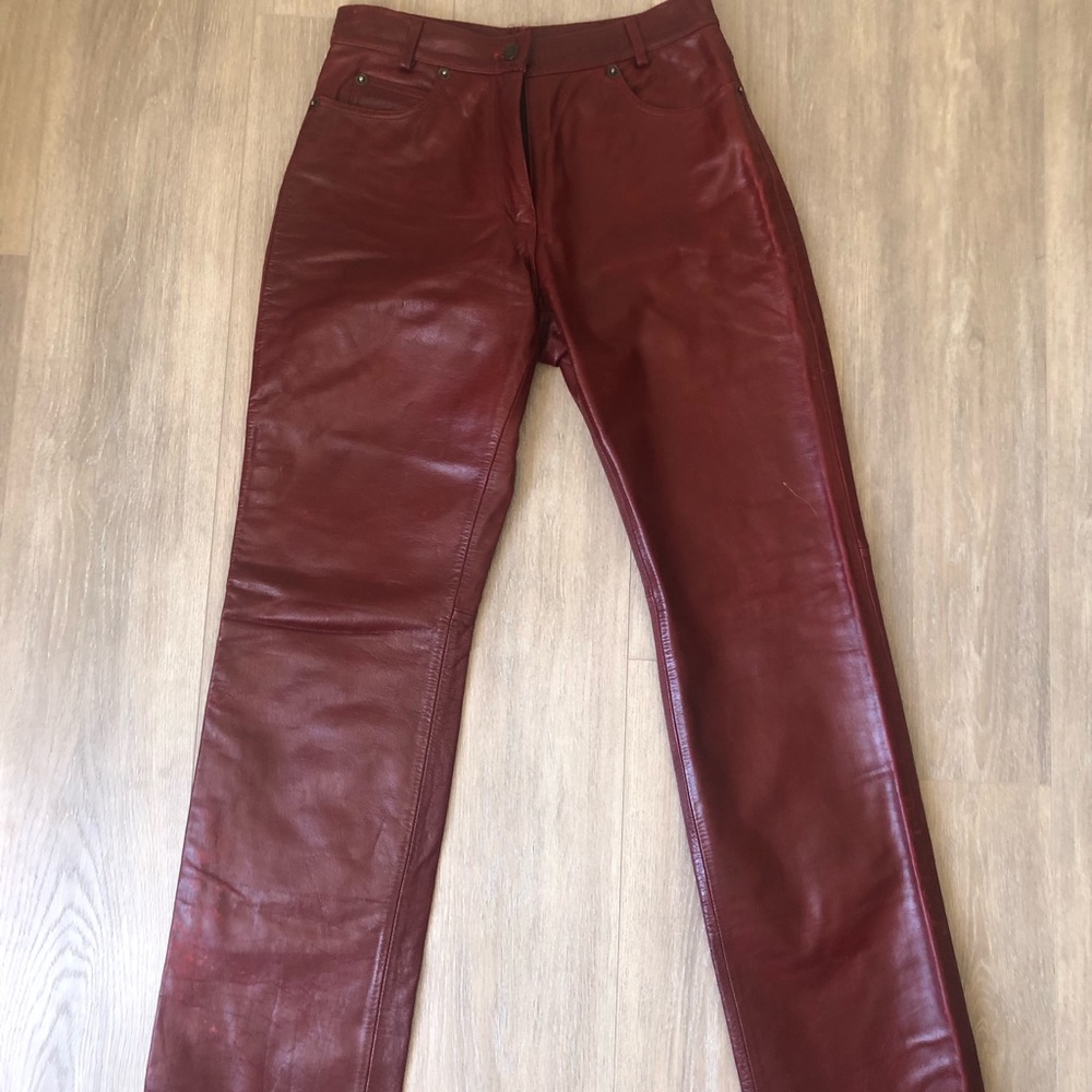 Leather pants
